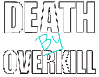 Death by Overkill - Logo PNG no BG